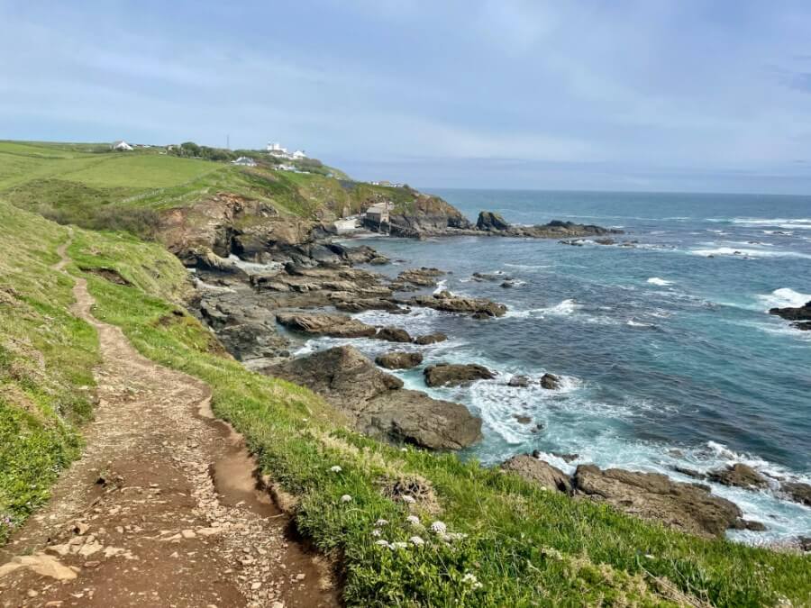 Lizard Point coast path.