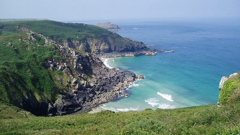 Views of the coastline by Zennor.