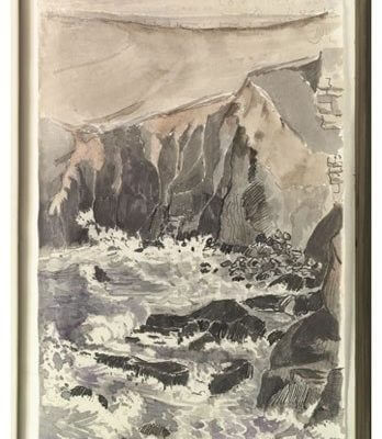 JRR Tolkein illustration of Lizard Point.