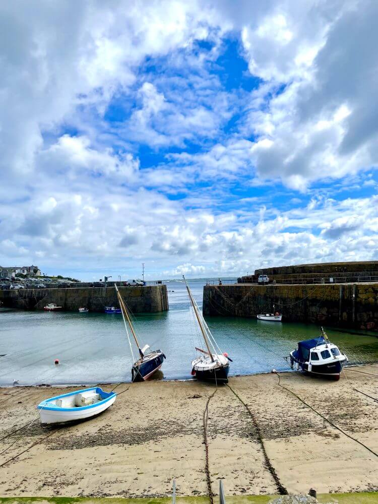 Mousehole harbour.