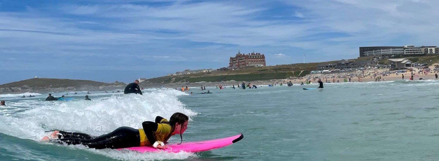Language Tree Student Surfen, Newquay.