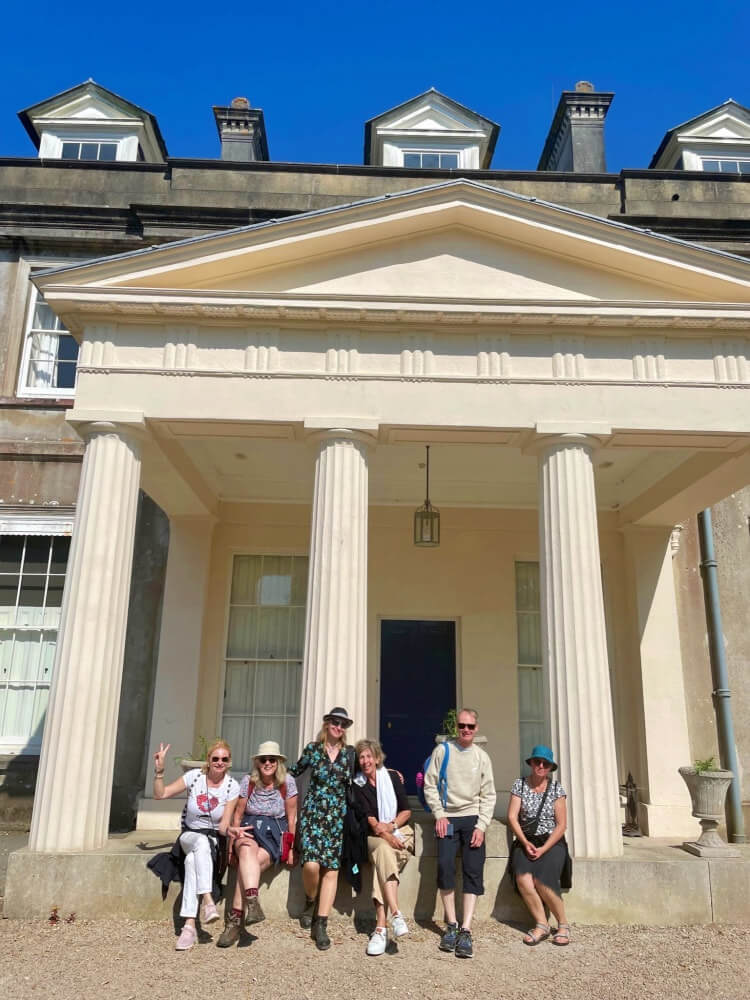 Adult Language Experience students at Trelissick House.