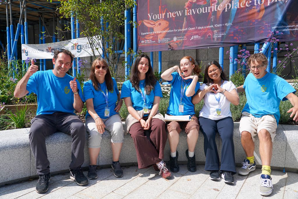 Language Tree staff at Truro Museum