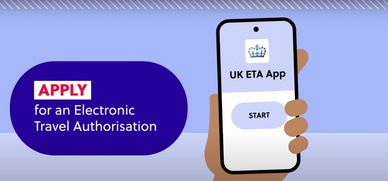 Apply for an ETA to visit the UK
