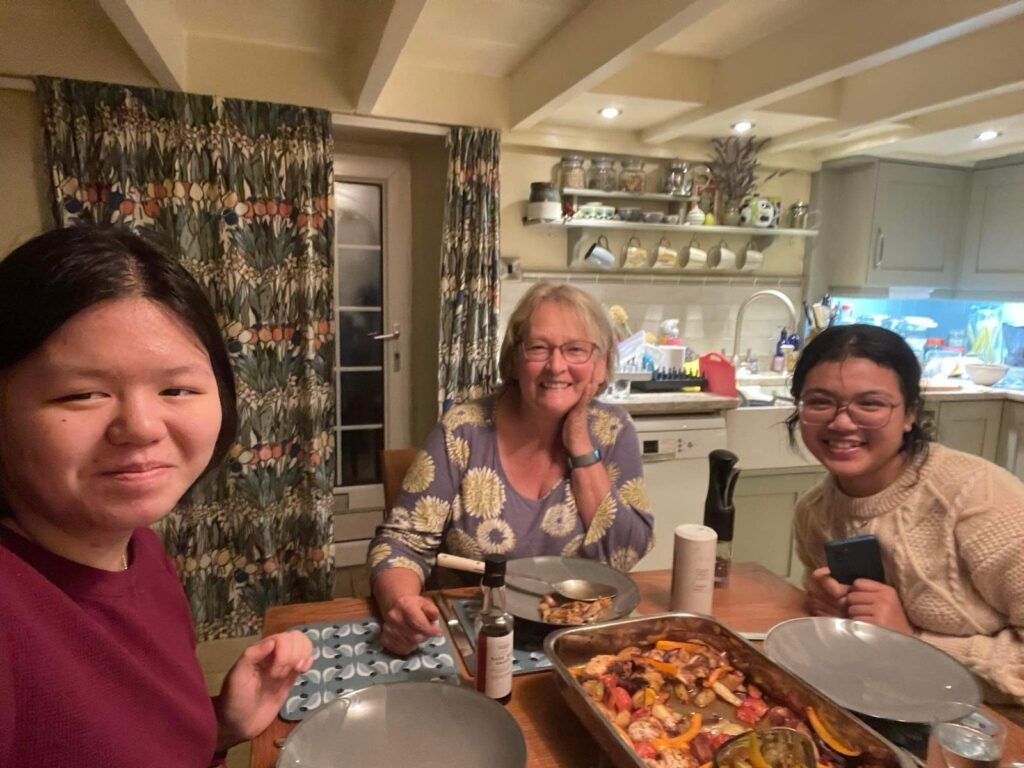 wonderful times with host families